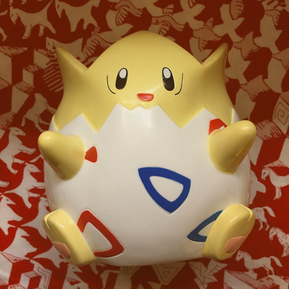 VTG 1999 Banpresto Pokemon Togepi Rubber Hand Puppet RARE